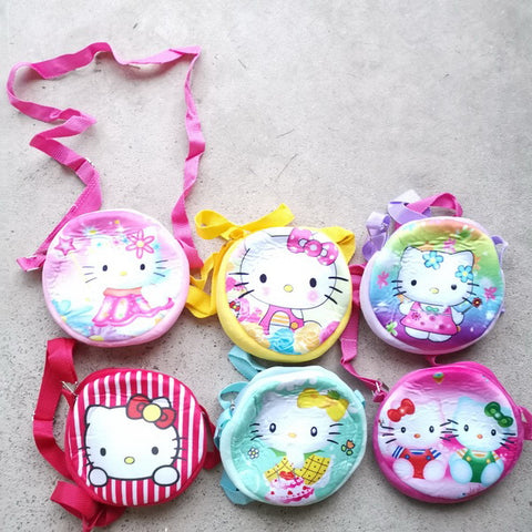 12pc Plush Kids Crossbody Bags