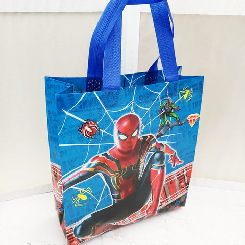 Wholesale Kids Spiderman Non-woven Gift Bags