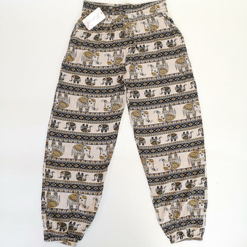 Cotton Elephant Harem Pants