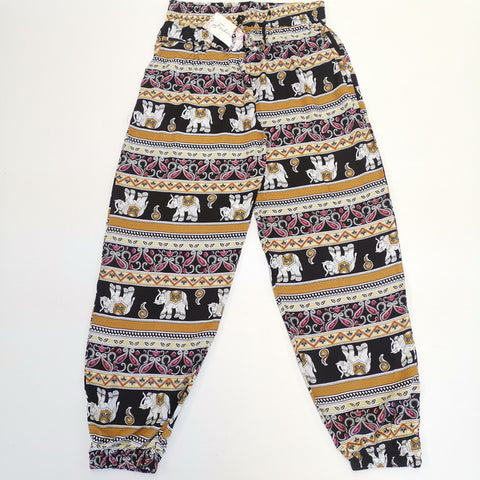Cotton Elephant Harem Pants