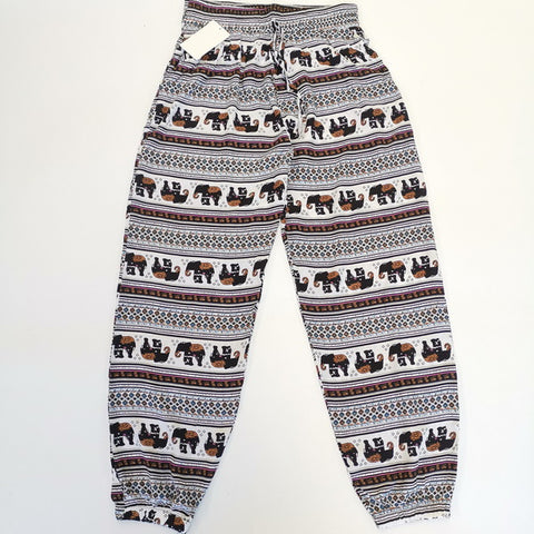 Cotton Elephant Harem Pants
