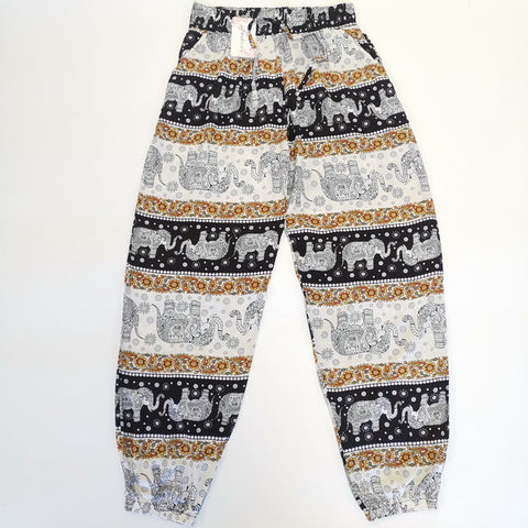 Cotton Elephant Harem Pants