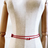 Boho Gemstone Beaded Bracelet Waist Chain