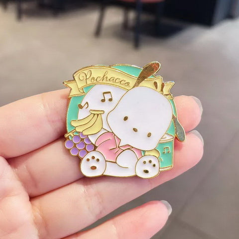 Alloy Pin Brooch