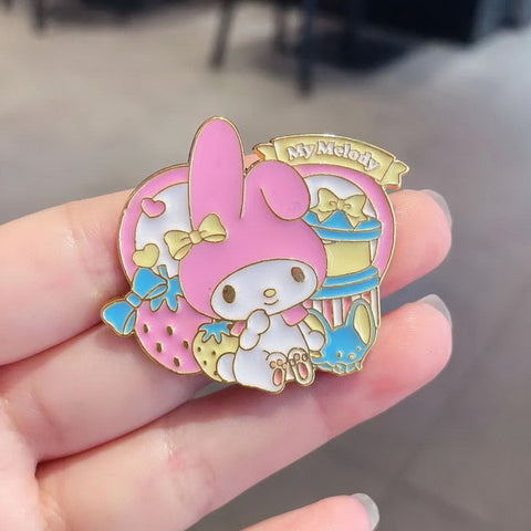 Alloy Pin Brooch