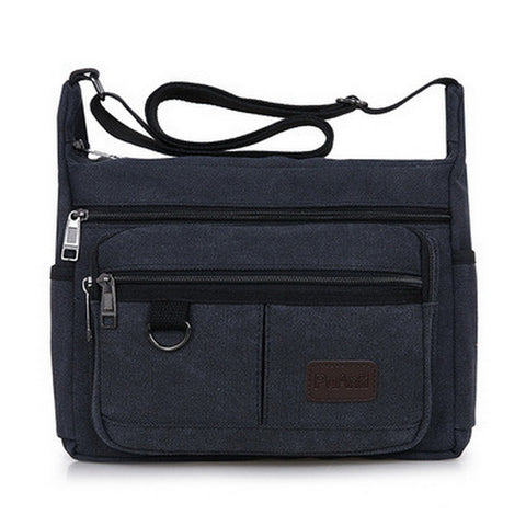 Large Canvas Multi-pockets Bag