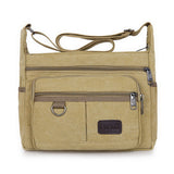 Large Canvas Multi-pockets Bag
