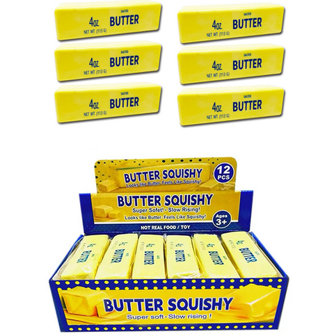 12pc Squishy Butter with Display Box