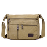Large Canvas Multi-pockets Bag