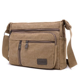 Large Canvas Multi-pockets Bag