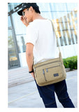 Large Canvas Multi-pockets Bag