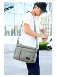 Large Canvas Multi-pockets Bag