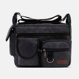 Large Canvas Multi-pockets Bag