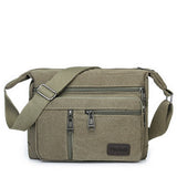 Canvas Multi-pockets Bag