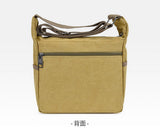 Large Canvas Multi-pockets Bag