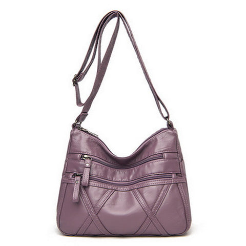 PU Leather Multi-pockets Bag