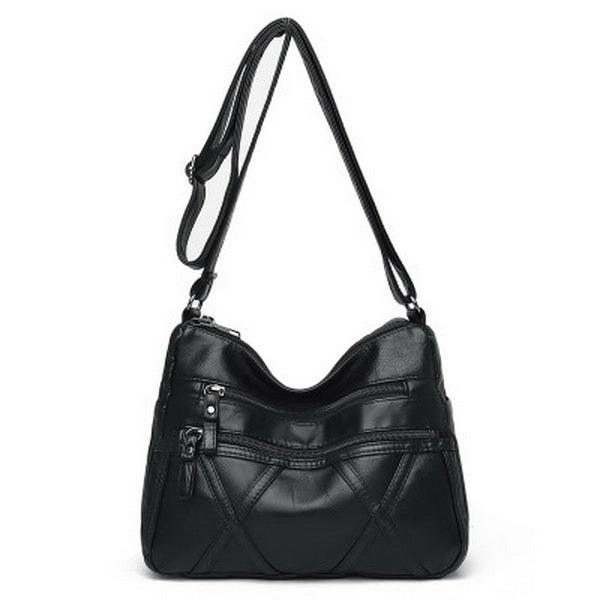 PU Leather Multi-pockets Bag
