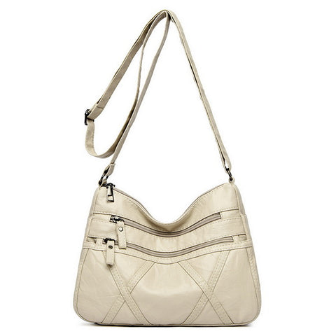PU Leather Multi-pockets Bag