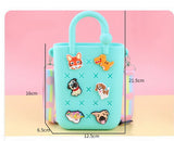 Silicone DIY Charms Crossbody Bag
