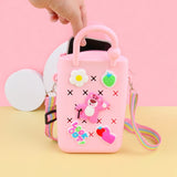 Silicone DIY Charms Crossbody Bag