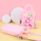 Silicone DIY Charms Crossbody Bag