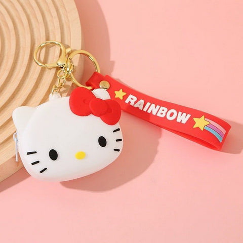 Silicone Coin Purse Keyring