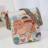 Embroidery Crossbody Bag