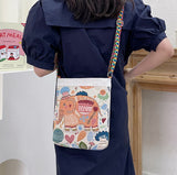 Embroidery Crossbody Bag