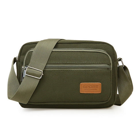Canvas Multi-pocket Bag