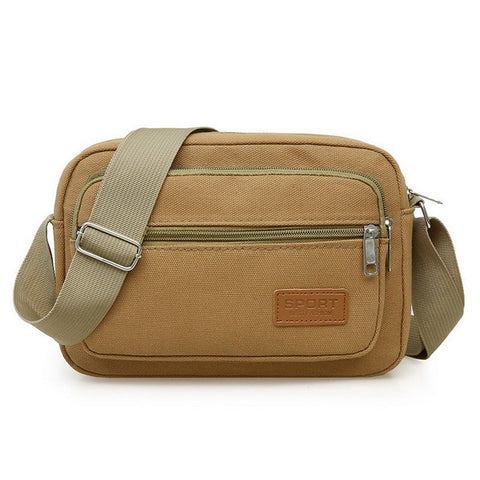 Canvas Multi-pocket Bag