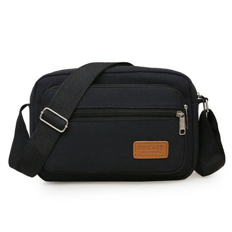 Canvas Multi-pocket Bag