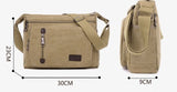 Large Canvas Multi-pockets Bag