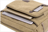 Large Canvas Multi-pockets Bag