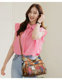Retro PU Leather Multi-pockets Bag