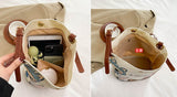 Canvas Shoulder Bag