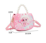 Kids Pearl Handle Crossbody Bags