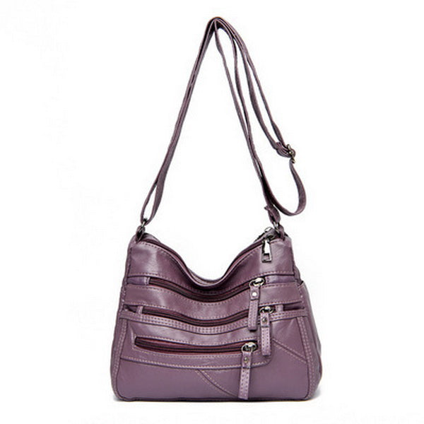 PU Leather Multi-pockets Bag