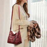 PU Leather Multi-pockets Bag