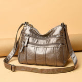 PU Leather Multi-pockets Bag