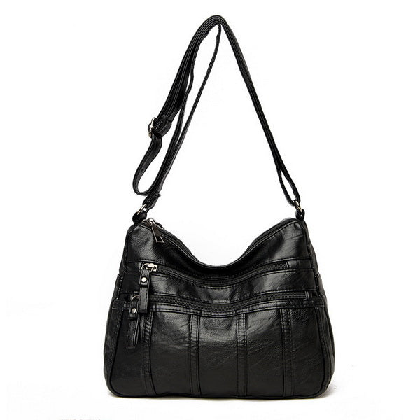 PU Leather Multi-pockets Bag