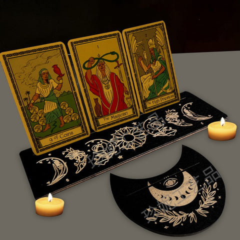 Wooden Tarot Cards Stand