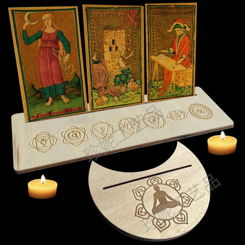 Wooden Tarot Cards Stand