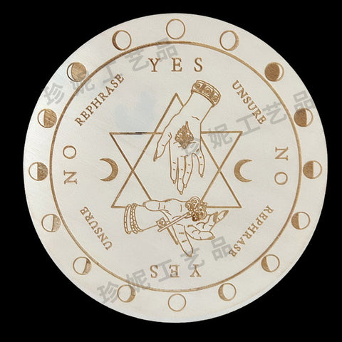 Wooden Divination Pendulum Board
