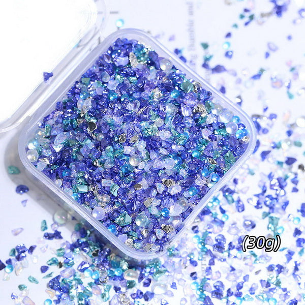 30g DIY Resin Glitter Crushed Stone