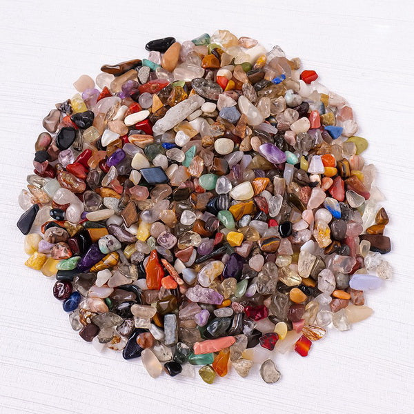 100g Natural Gemstone Chips-Mixed
