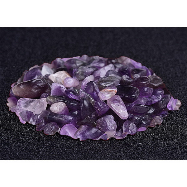 100g Natural Gemstone Chips-Amethyst