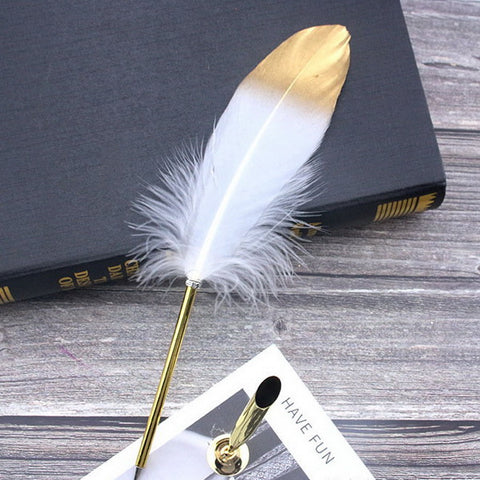 Feather Ballpoint Pen