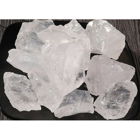 100g Natural Raw Gemstones-Clear Crystal