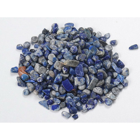 100g Natural Gemstone Chips-Lapis