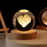 Wholesale 3D Led USB Crystal Ball Lamp